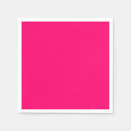 Servilleta De Papel Pantalones de papel Neon Pink Personalizado - Bulk