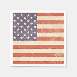 Servilleta De Papel Pantalones de papel patriótico de bandera estadoun