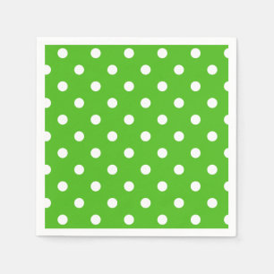 Servilleta De Papel Pantalones de papel verde Kelly