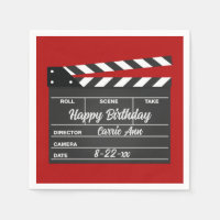 Pantalones Fiestas de papel de tablero de película