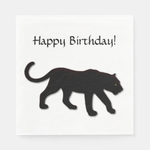 Servilleta De Papel Pantera negra