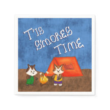 Pañuelos Cuidados Camping Haciendo Napkin De Papel