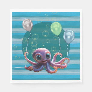 Servilleta De Papel Pañuelos de papel de pulpo bebé