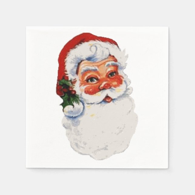 Servilleta De Papel ¡Papá Noel! (Anverso)