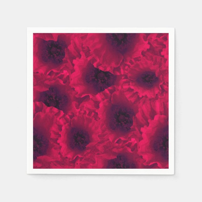 Servilleta De Papel Papas rojas, (Anverso)