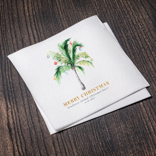 Servilleta De Papel Papel acuático de los Navidades rústicos