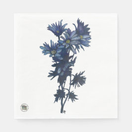 Servilleta De Papel Papel azul para Bouquet