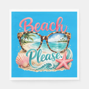 Servilleta De Papel Papel "Beach Please"