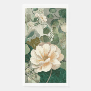 Servilleta De Papel Papel Botánico Elegancia Nouveau Bloom