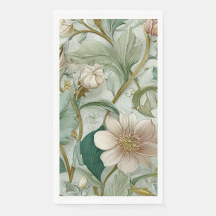 Servilleta De Papel Papel Botánico Elegancia Nouveau Bloom