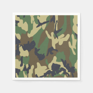 Servilleta De Papel Papel Camo