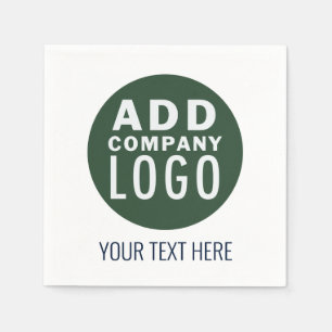 Servilleta De Papel Papel con logotipo de su empresa