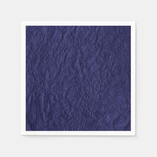 Servilleta De Papel Papel cruzado con retro azul de la marina