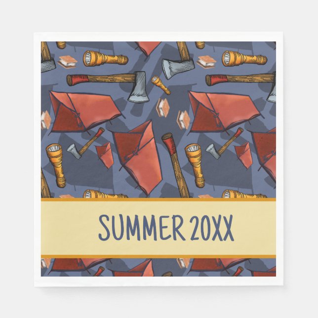 Servilleta De Papel Papel de acampada (Anverso)