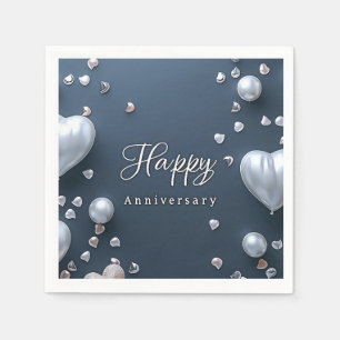 Servilleta De Papel Papel de aniversario feliz Napkin
