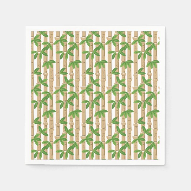 Servilleta De Papel Papel de bambú Napkins Cocktail Napkin (Anverso)