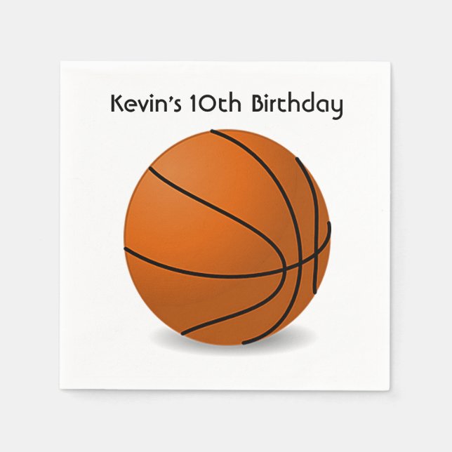 Servilleta De Papel Papel de básquet Napkins (Anverso)