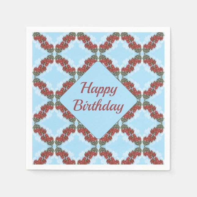 Servilleta De Papel Papel de buganvillas (Anverso)