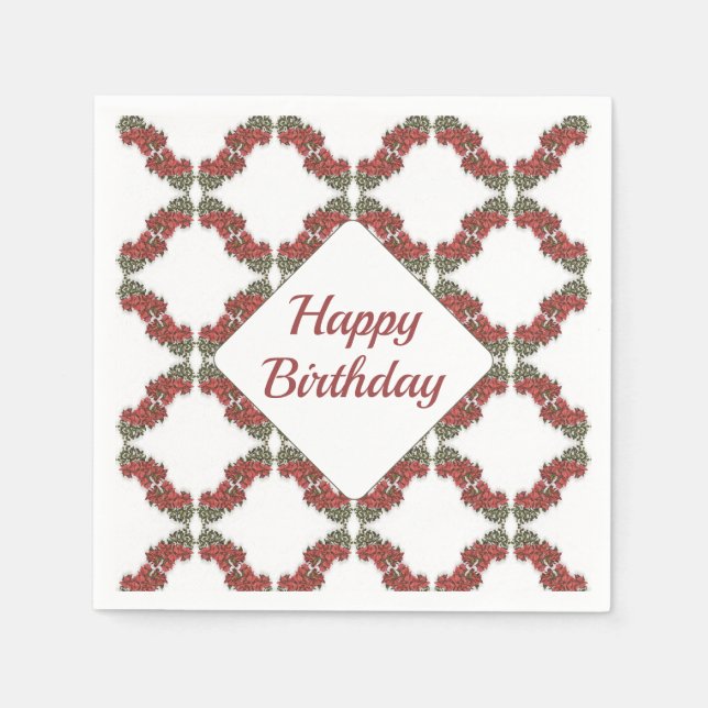 Servilleta De Papel Papel de buganvillas (Anverso)