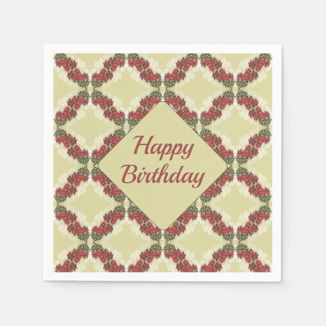 Servilleta De Papel Papel de buganvillas (Anverso)