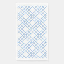 Papel de Celosía de Bambú Azul