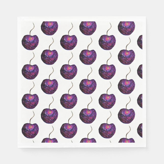 Servilleta De Papel Papel de cereza (Anverso)