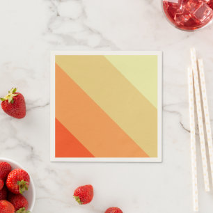 Servilleta De Papel Papel de coctel estándar de banda de color mixta