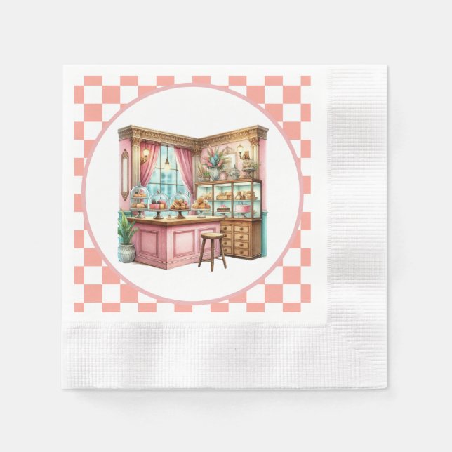 Servilleta De Papel Papel de contador de panadería (Anverso)