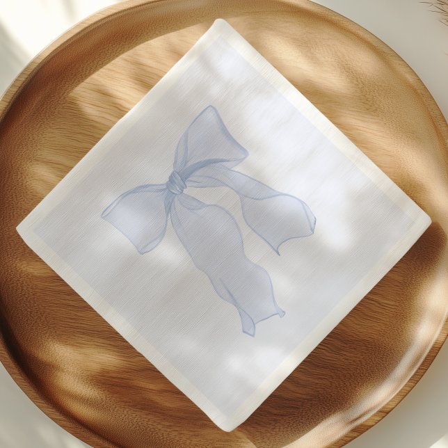 Servilleta De Papel Papel de coqueta azul (Subido por el creador)