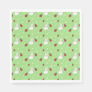 Servilleta De Papel Papel de corte para el patrón de conejo de pascua 