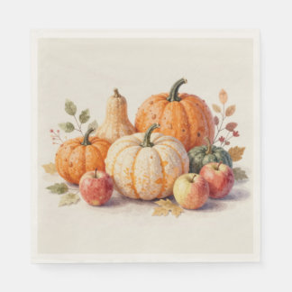 Servilleta De Papel Papel de cosecha de otoño suave