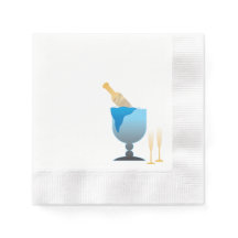 Papel de cubo de champán