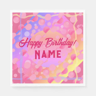 Servilleta De Papel Papel de cumpleaños feliz Napkin HAMbyWG