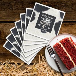 Servilleta De Papel Papel de cumpleaños para vacas sagradas