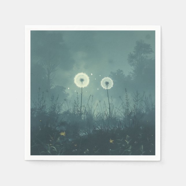 Servilleta De Papel Papel de Dandelion (Anverso)