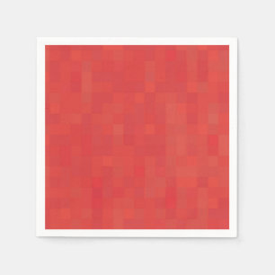 Servilleta De Papel Papel de diseño moderno y elegante de color rojo