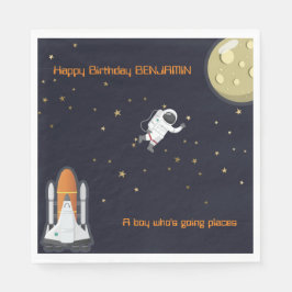 Servilleta De Papel Papel de diversión del sistema solar del astronaut