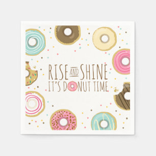 Servilleta De Papel Papel de donut Napkin Aceite dulce rosado