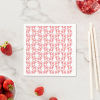 Papel de envoltura rojo y rosa con repetición
