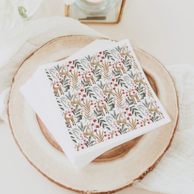 Servilleta De Papel Papel de festividad nórdica toallas Navidades esca (Subido por el creador)