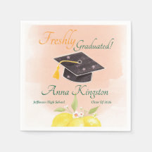 Papel de fiesta de graduación recien graduado