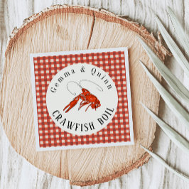 Servilleta De Papel Papel de fiesta de mariscos para hervir cangrejos