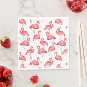 Servilleta De Papel Papel de flamencos
