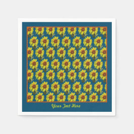 Servilleta De Papel Papel de girasol