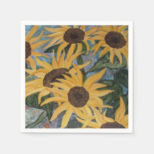 Servilleta De Papel Papel de girasol