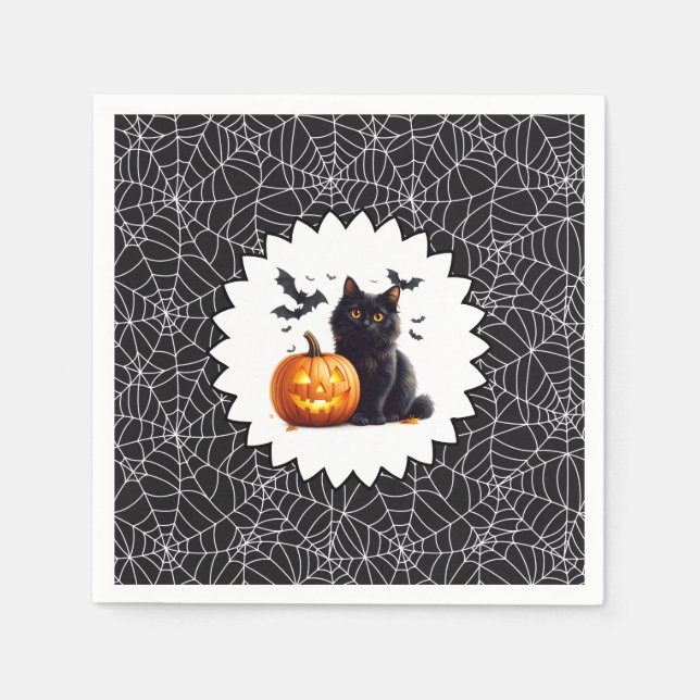 Servilleta De Papel Papel de Halloween  (Anverso)
