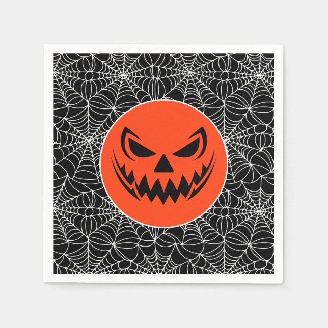 Servilleta De Papel Papel de Halloween (Anverso)