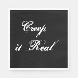 Servilleta De Papel Papel de Halloween espeluznante