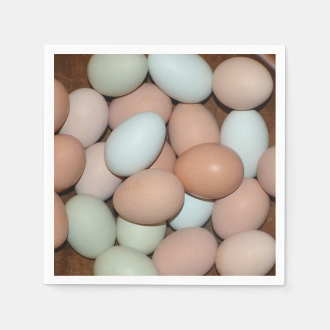 Servilleta De Papel Papel de huevo de pollo (Anverso)