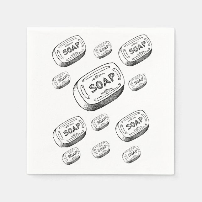 Servilleta De Papel Papel de jabón (Anverso)